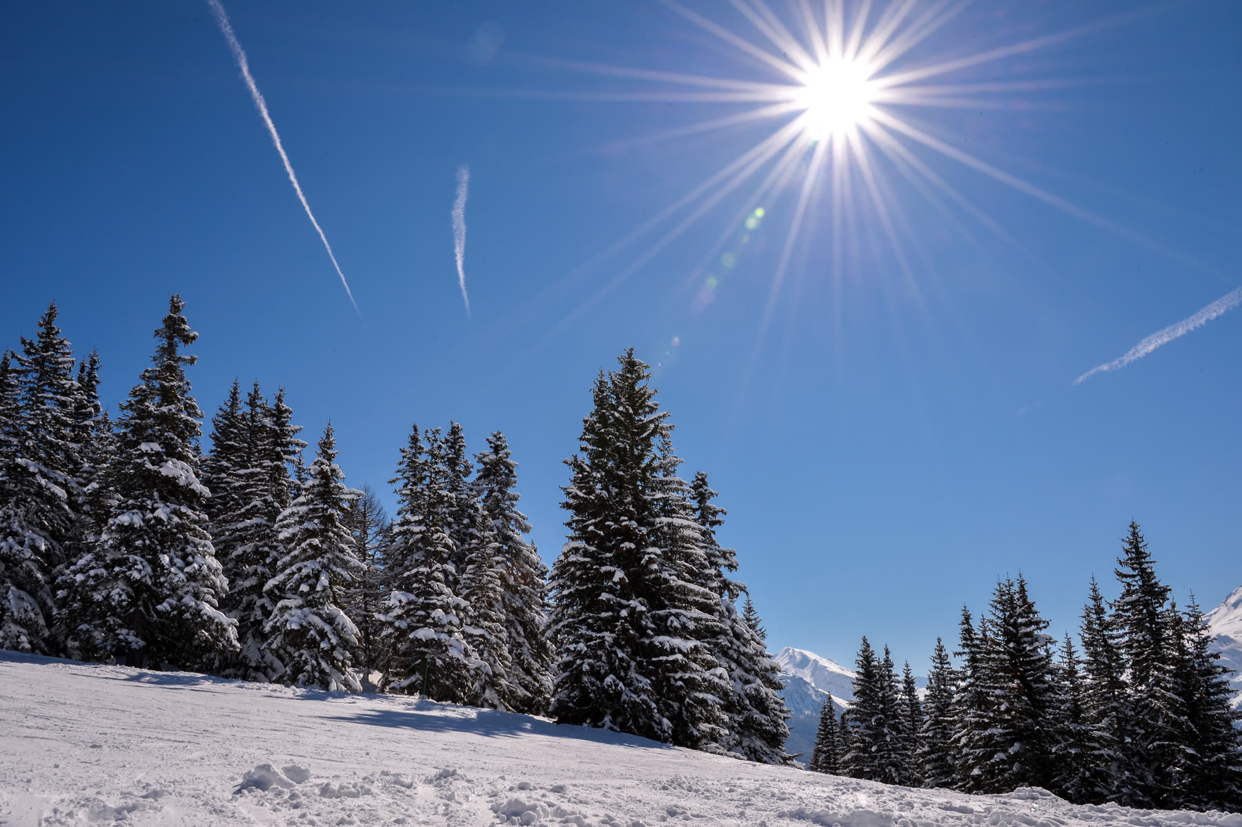 Ski en famille sur le domaine de La Rosière