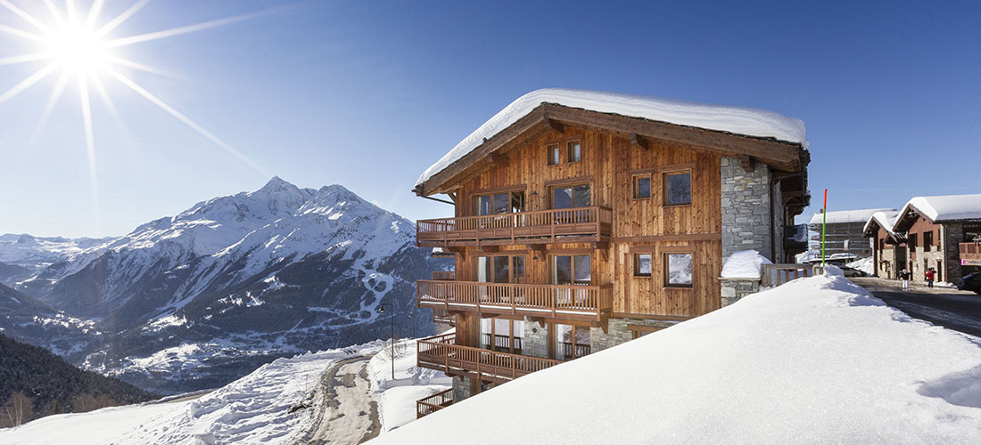 Vue montagne depuis la résidence Miravidi à La Rosière